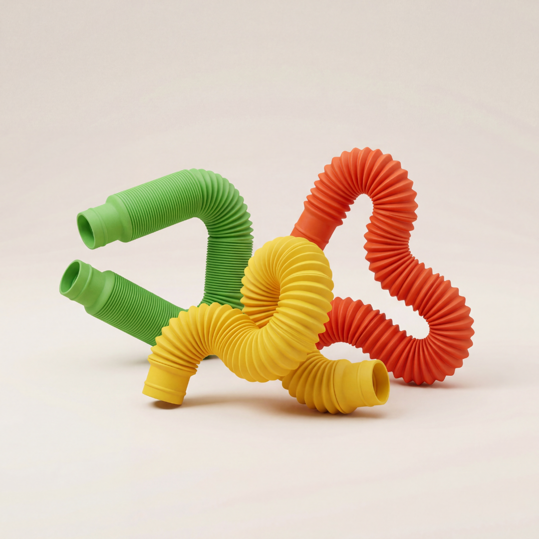 Pop Tube Sensory Toys – Stretchy Fidget Tubes for Kids & Stress Relief