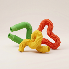 Pop Tube Sensory Toys – Stretchy Fidget Tubes for Kids & Stress Relief