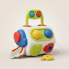 9-in-1 Busy Cube for Toddlers – Montessori Sensory Activity Toy for Ages 1–3