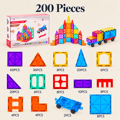 Playlit Magnetic Building Tiles | STEM Toy for Kids