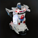 Dynamo Kids' Robot Toy | Automatic Transformation, Lights & Music 4