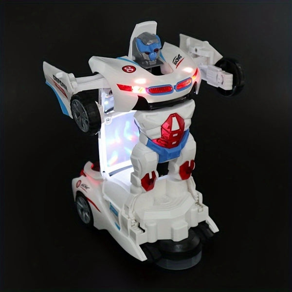 Dynamo Kids' Robot Toy | Automatic Transformation, Lights & Music 4