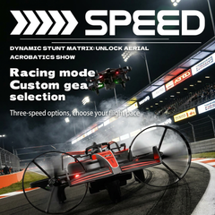 Aero Drift Racing Hybrid Land & Air Drone Car
