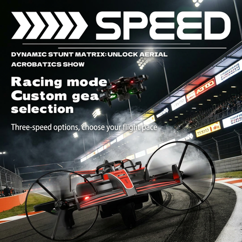Aero Drift Racing Hybrid Land & Air Drone Car