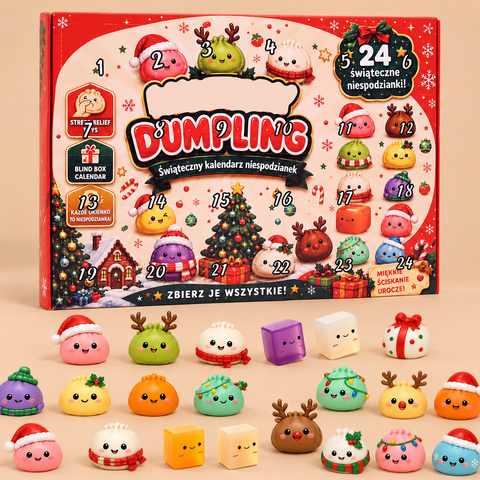Festive Countdown | Advent Calendar with 24 Mini Sensory Fidget Toys | Stress Relief for Holiday Relaxation 1