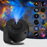 Galaxy Projector Night Light - 12-in-1 Rotating Planetarium Lamp for Kids' Bedroom with HD Projection and Timer 7