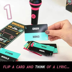 Grab The Mic Karaoke Board Game | Family Fun for 2-10 Players 2
