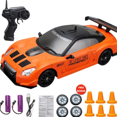 High-Performance Drift RC Car – Durable Remote Control Car Toy for Kids, Fast Speed, Easy Handling, Indoor Outdoor Fun