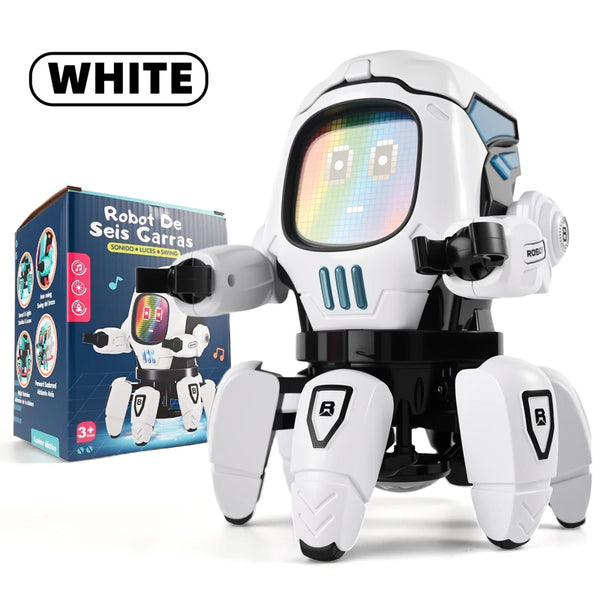 Interactive Dancing Robot Octopus Toy for Kids - Colorful LED Lights & Music 9