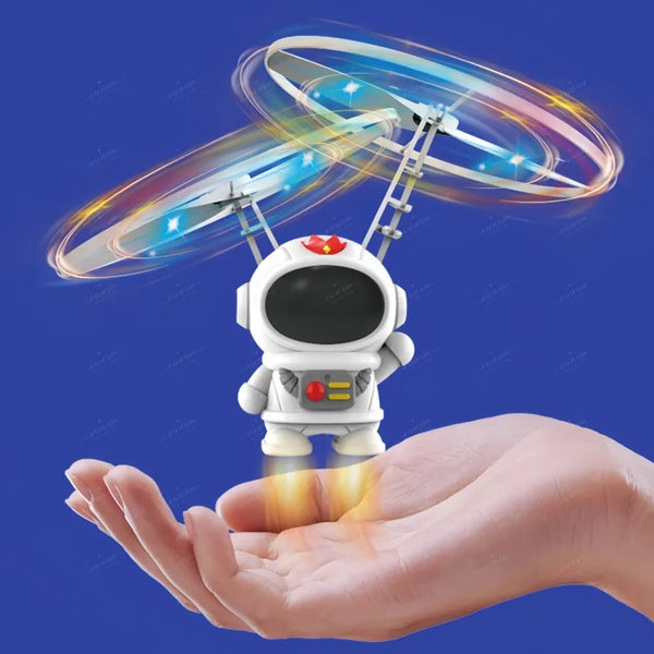 Interactive Levitating Flying Drone Toy with Luminous Glow – Wireless Rotatable Ball for Kids – Outdoor Fun 0