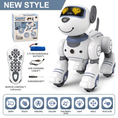 Interactive Robot Dog with Programming, Stunt Features, Touch Sensors – Safe for Kids, Engaging Companion 6