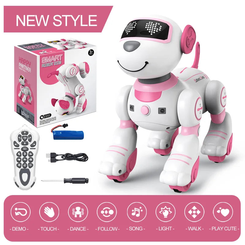 Interactive Robot Dog with Programming, Stunt Features, Touch Sensors – Safe for Kids, Engaging Companion 7