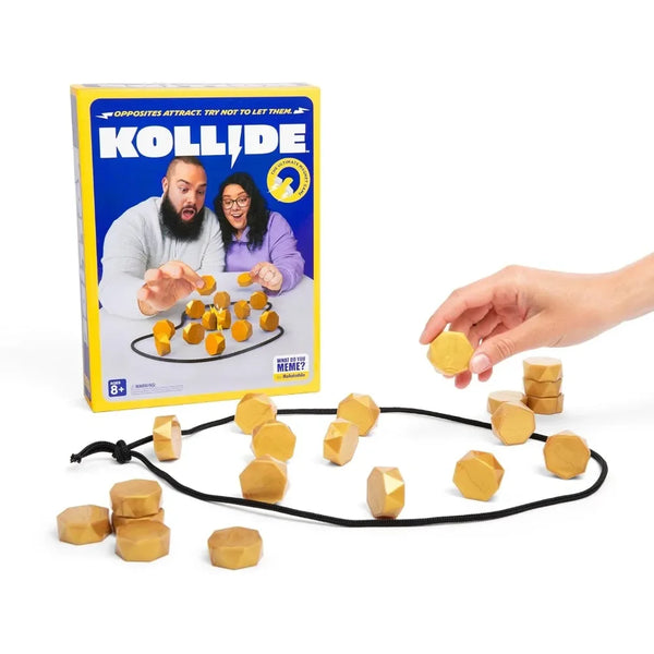 Kinetic Magnetic Attraction Game | Strategy Board Game for All Ages, Portable Fun 0