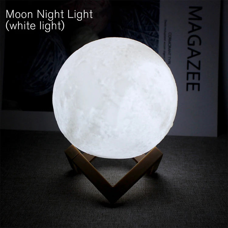 LED Moon Light - 3D Galaxy Night Lamp for Kids' Bedrooms 6