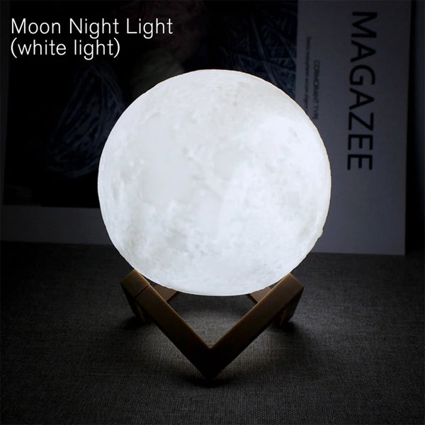 LED Moon Light - 3D Galaxy Night Lamp for Kids' Bedrooms 6