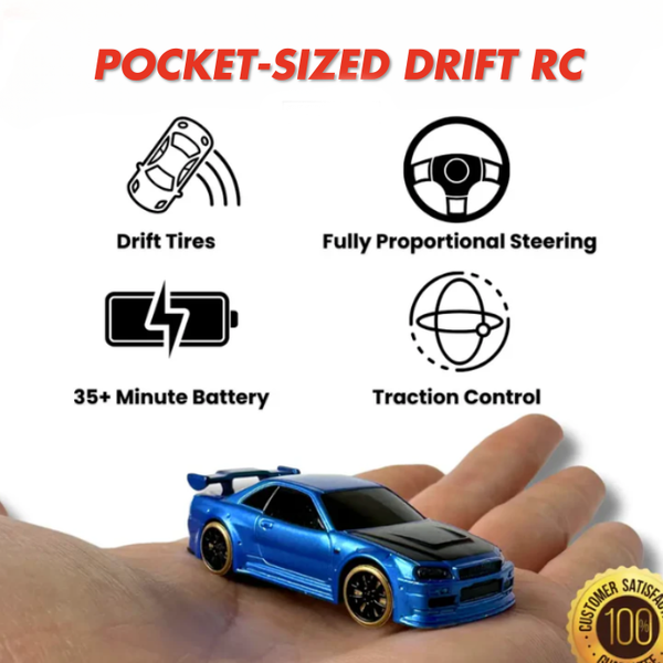 Mini Drifters Remote Control Toy Cars for Kids – Compact Indoor Racing Vehicles