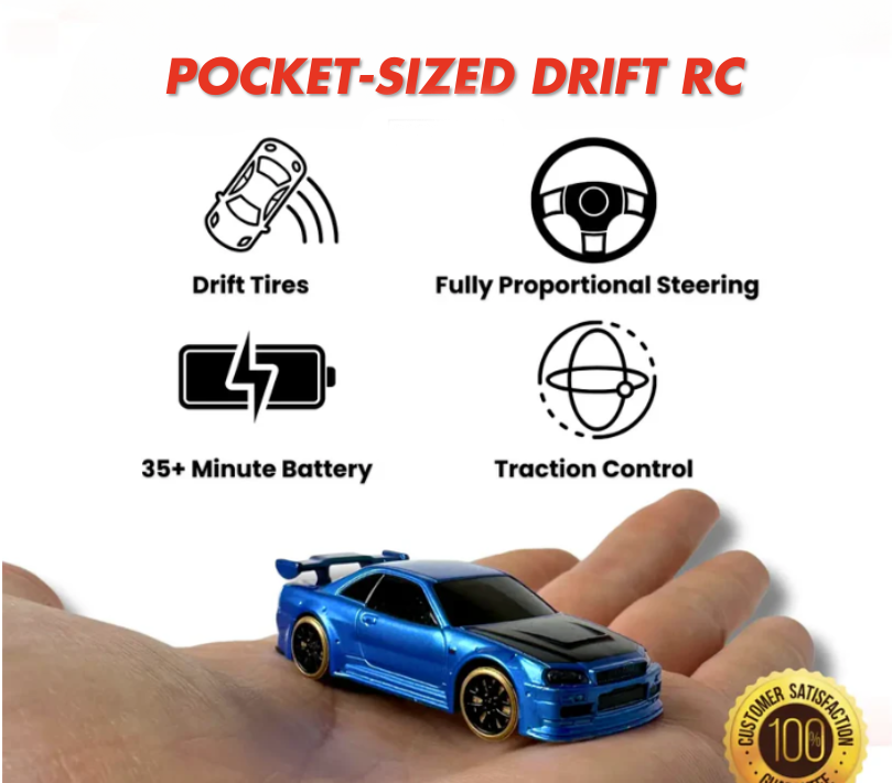 Mini Drifters Remote Control Toy Cars for Kids – Compact Indoor Racing Vehicles