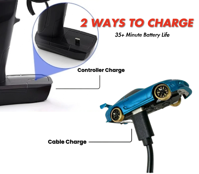 Mini Drifters Remote Control Toy Cars for Kids – Compact Indoor Racing Vehicles