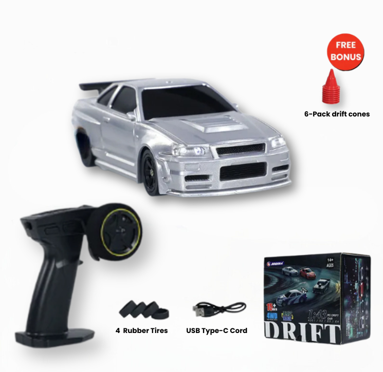 Mini Drifters V2 RC Drift Cars for Tabletop Racing – Affordable Indoor Fun with Easy Controls and Improved Stability
