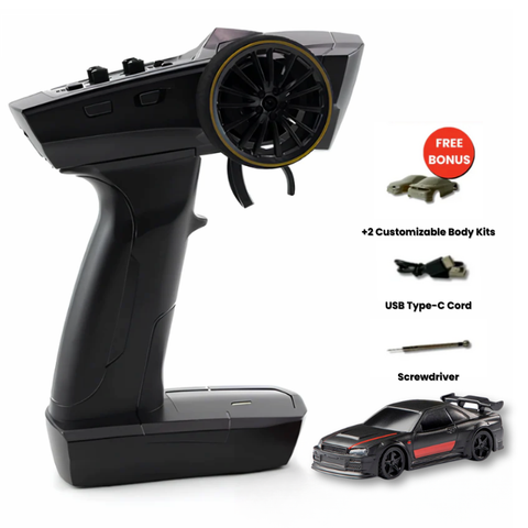 Mini Speeders Remote Control Car for Kids – Fast Compact RC Cars for Indoor and Outdoor Play