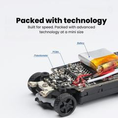 Mini Speeders Remote Control Car for Kids – Fast Compact RC Cars for Indoor and Outdoor Play