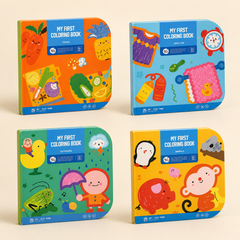 Childrens Cognitive Doodle Coloring Book