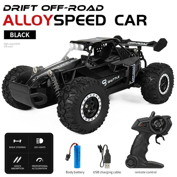 Raptor Remote Control Car | 1:16 Scale, High-Speed Off-Road 4