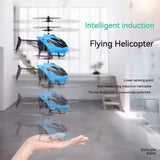 Rechargeable Mini RC Helicopter - Safe Remote Control Toy for Kids, Durable Plastic, USB Rechargeable, Fun Indoor Flying Excitement 2