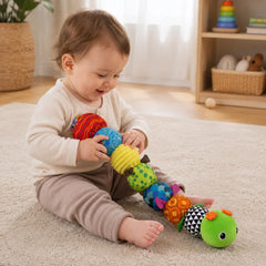 Sensory Plush Caterpillar Toy | Engaging Musical Features & Soft Fabric | Stimulates Touch and Auditory Learning for Babies 2