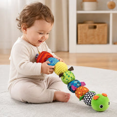 Sensory Plush Caterpillar Toy | Engaging Musical Features & Soft Fabric | Stimulates Touch and Auditory Learning for Babies 3