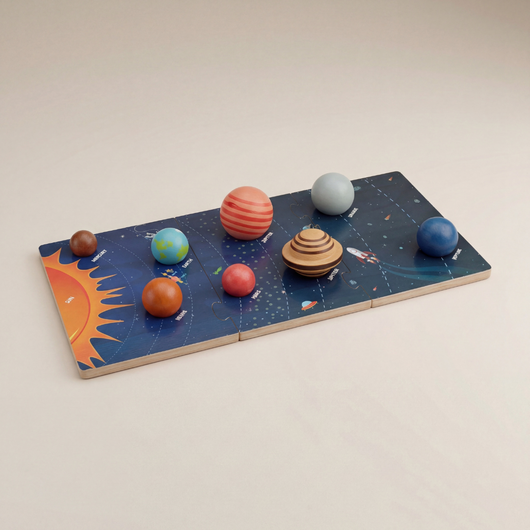 Montessori 3D Solar System Puzzle