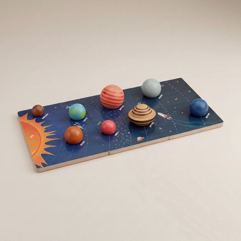 Montessori 3D Solar System Puzzle