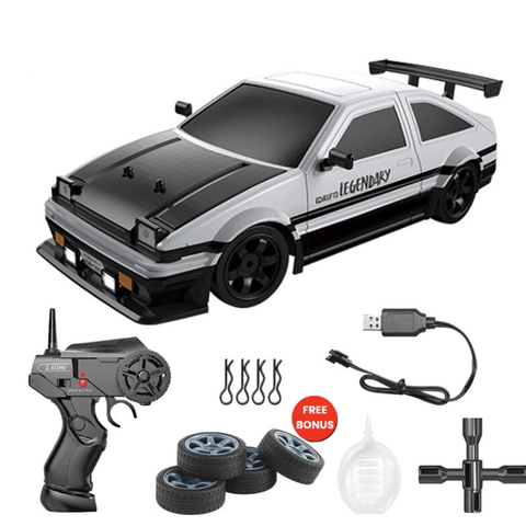 Remote Control Drift Car With Real Exhaust System
