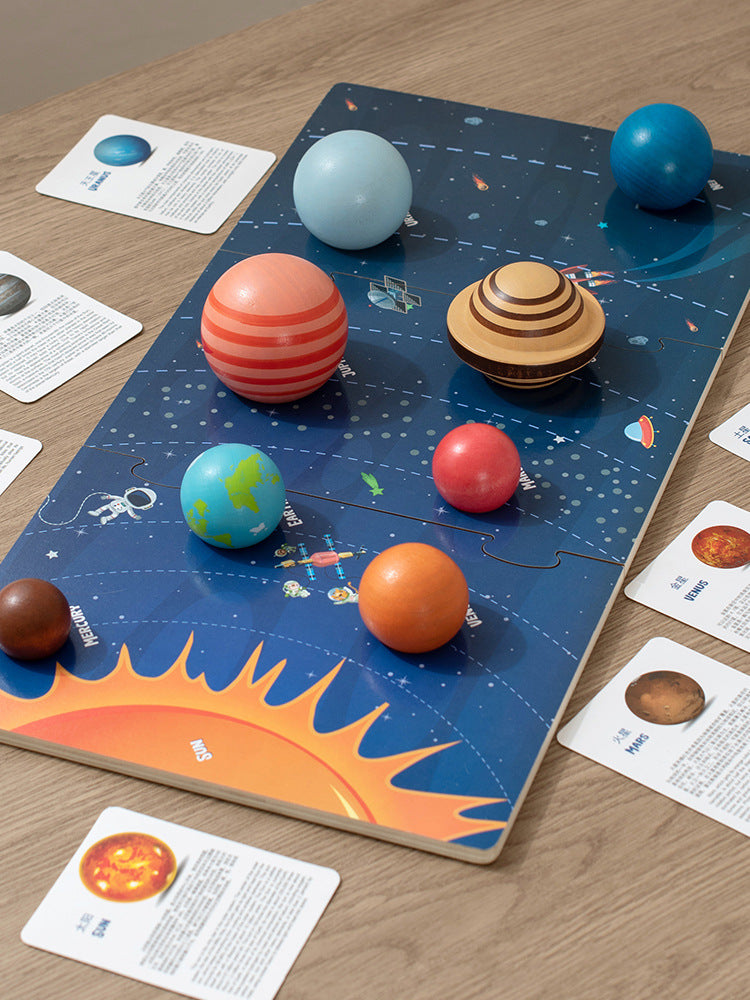 Montessori 3D Solar System Puzzle
