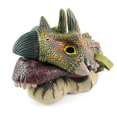 Dinosaur mask detail