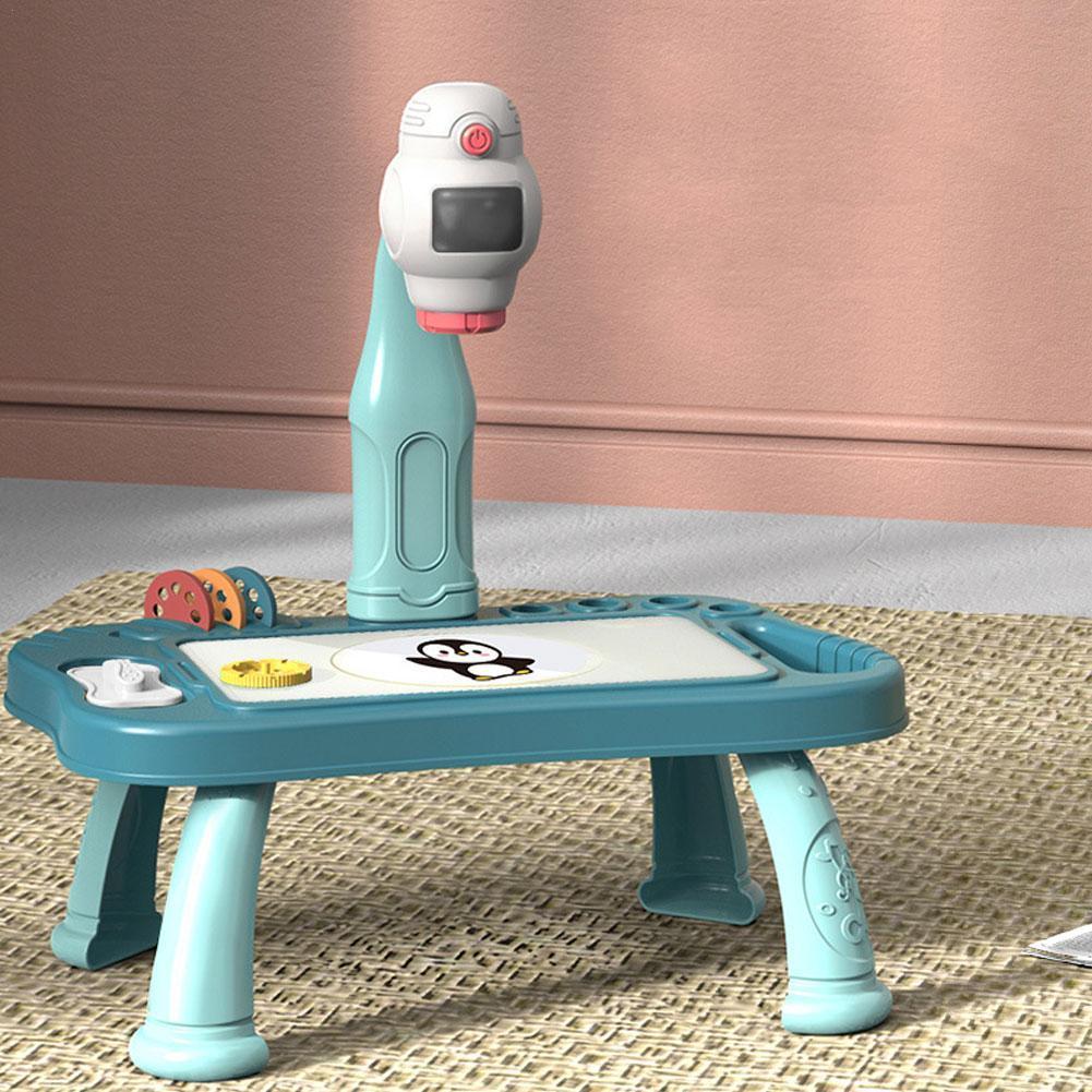 Kids projection drawing machine