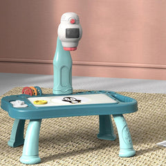Kids projection drawing machine