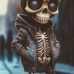 Skeleton figurine design B