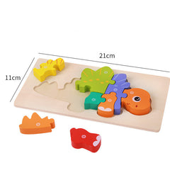 Montessori 3D Dino Puzzle