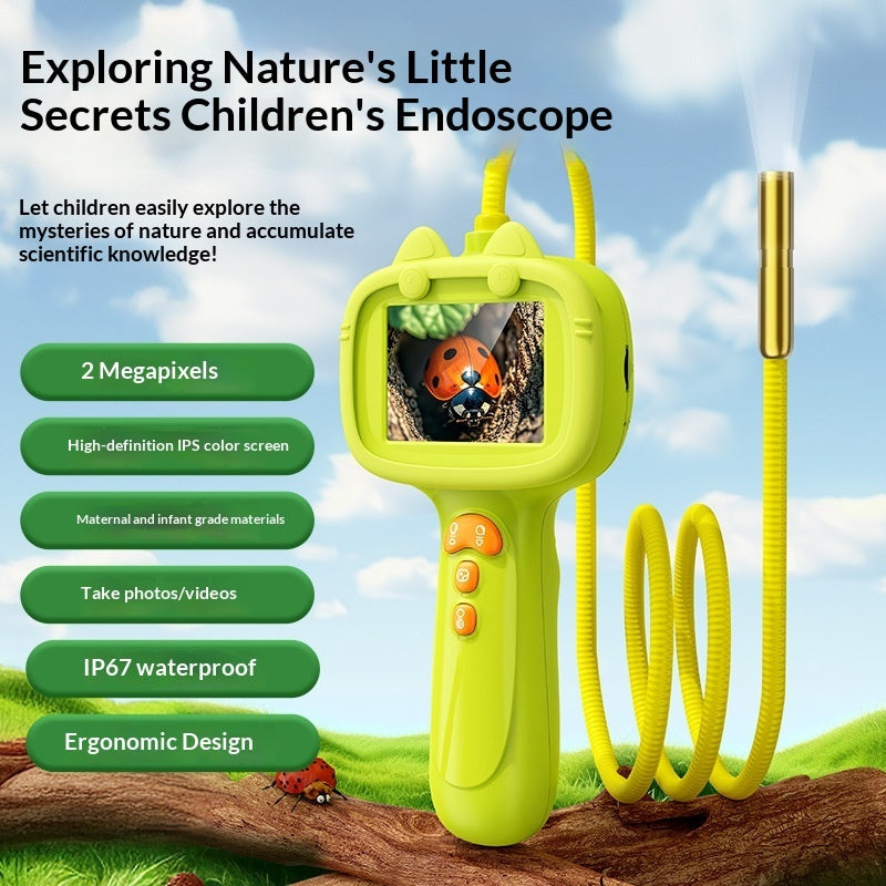 Kids Digital Microscope Camera – Handheld Explorer Camera for Nature Discovery