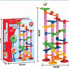 Marble run assembled