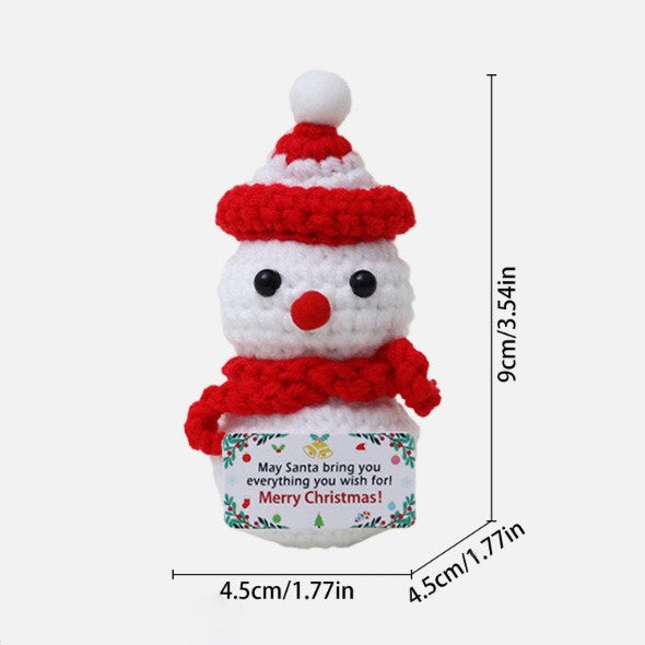 Christmas Crochet Buddy Snowman