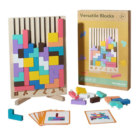 Tetris Wooden Children's Toys