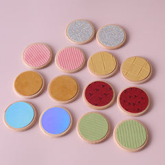 Montessori Sensory Texture Matching Discs – Tactile Learning Toy for Kids