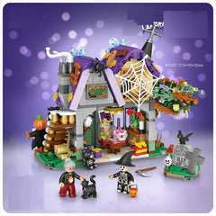 Halloween carriage bricks detail
