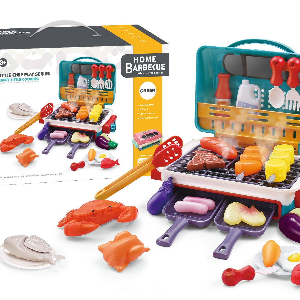 Montessori BBQ Play Set