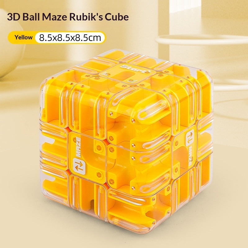 Infinity Maze Cube – Sensory Ball Puzzle Fidget Toy