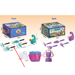 Kids Garden Wheelbarrow Set – Outdoor Gardening Toy Kit with Tools