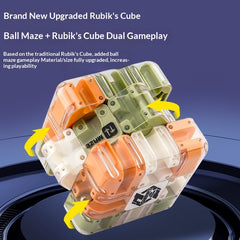 Infinity Maze Cube – Sensory Ball Puzzle Fidget Toy