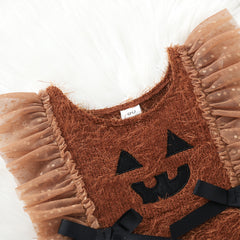 Baby pumpkin romper styling